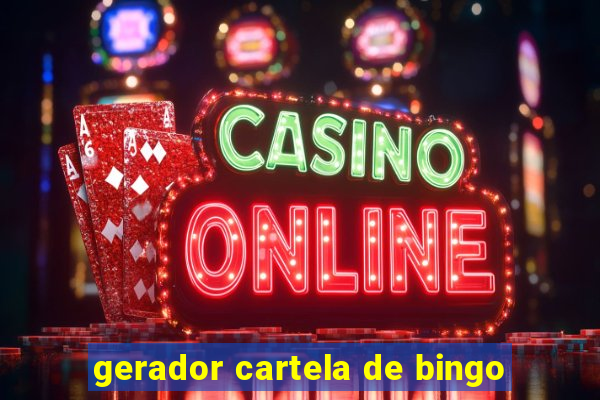 gerador cartela de bingo